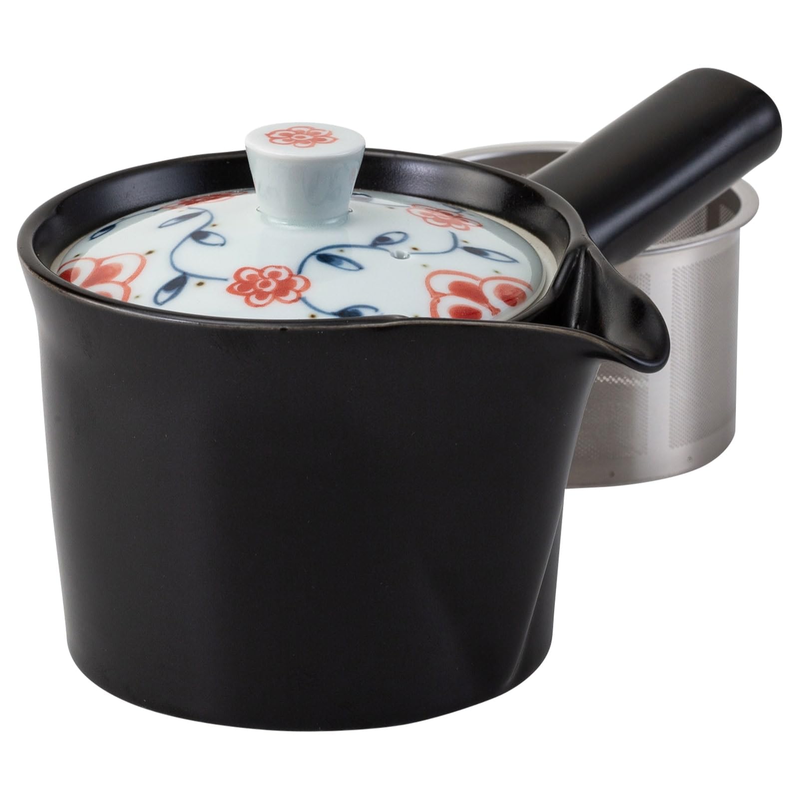 

Imari ware teapot (Super Stainless Steel with tea strainer), Royal pattern, red, capacity approx. 340ml, Made in Japan, product number 25504