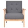VidaXL Fauteuil Canapé Simple de Salon Siège de Salle de Séjour Meuble de Salon Chambre à Coucher Bureau Maison Intérieur 244651