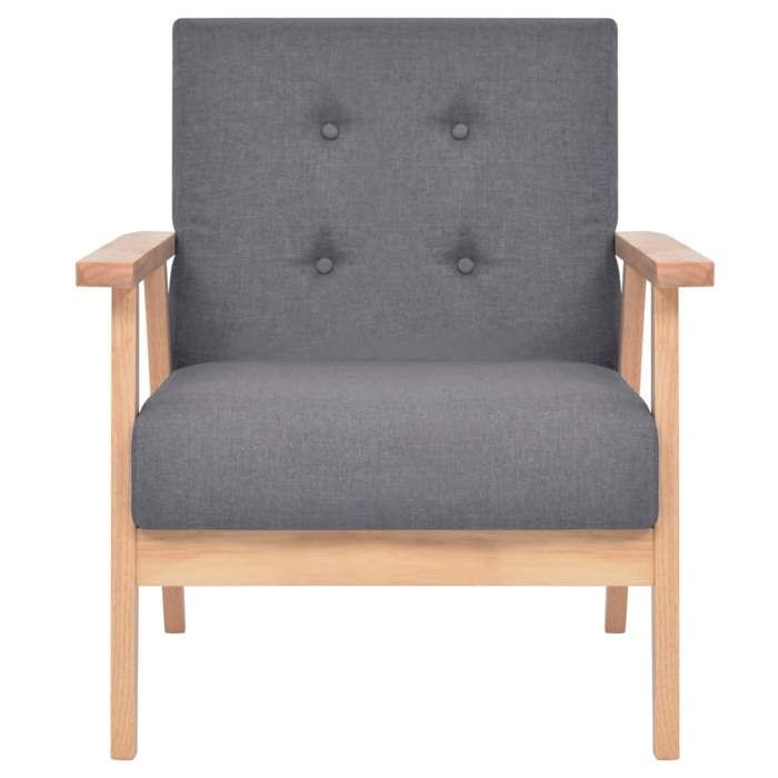 VidaXL Fauteuil Canapé Simple de Salon Siège de Salle de Séjour Meuble de Salon Chambre à Coucher Bureau Maison Intérieur 244651