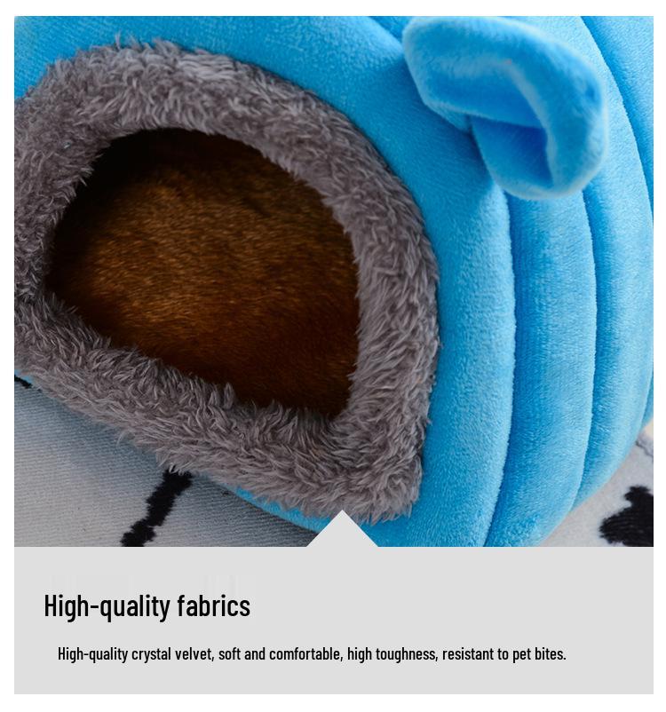 Cozy Winter Nest for Small Pets: Hamster, Guinea Pig, Hedgehog, Sugar Glider.