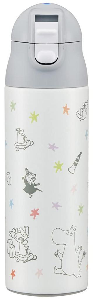 Skater SMIB5-A Insulated Stainless Steel Bottle for Formula Preparation, 500ml, Moomin Star Design