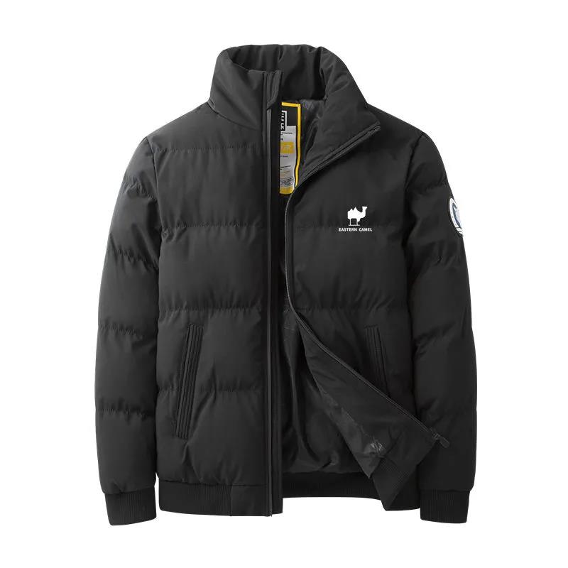 Winter Down Jacket Men's Cotton Coats Thick Warm Jacket Casual Coat Imitation Silk Cotton