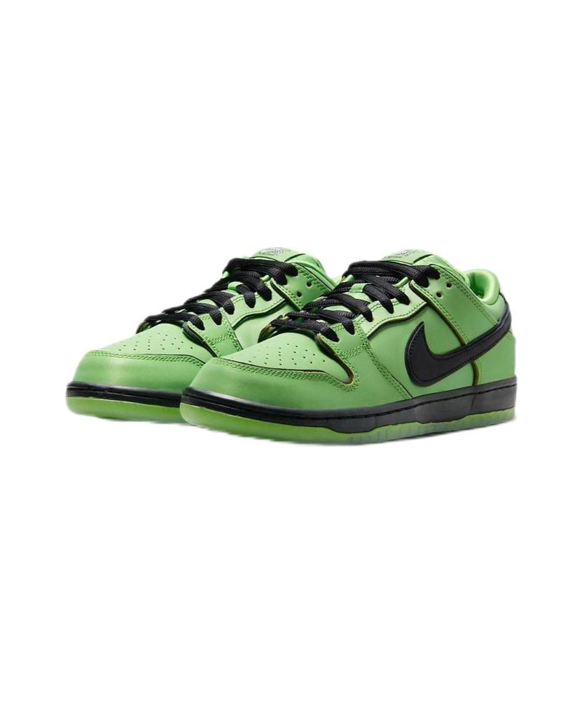 Nike SB Dunk Low Pro QS x The Powerpuff Girls Buttercup  FZ8319-300