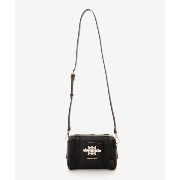 Shoulder Bag Bijou Ruffle Shoulder Bag White [Samantha Vega] Bag/Mini Women's