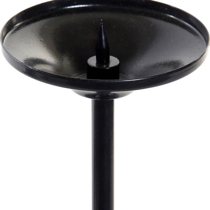 Bougeoir - DKD Home Decor - Métal Verre - 13 X 13 X 25 Cm - Couleur Bleu - Objets Décoratifs