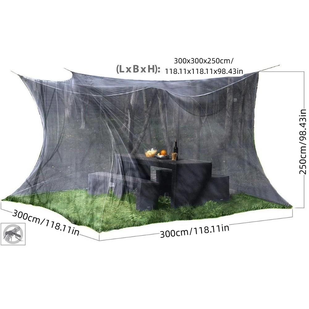 Portable Mosquito Net Shelter Summer Hanging Mosquito Mesh Insect Proof Tent Garden Backyard