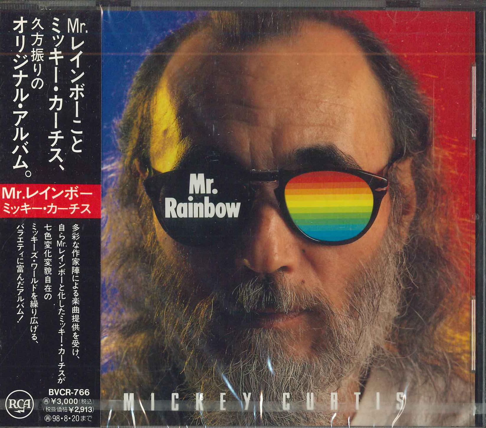 

CD МИККИ КЕРТИС - Мистер РАДУГА BVCR766PROMO BMG 1995 Япония Оби Японская Поп/Рок Б/У