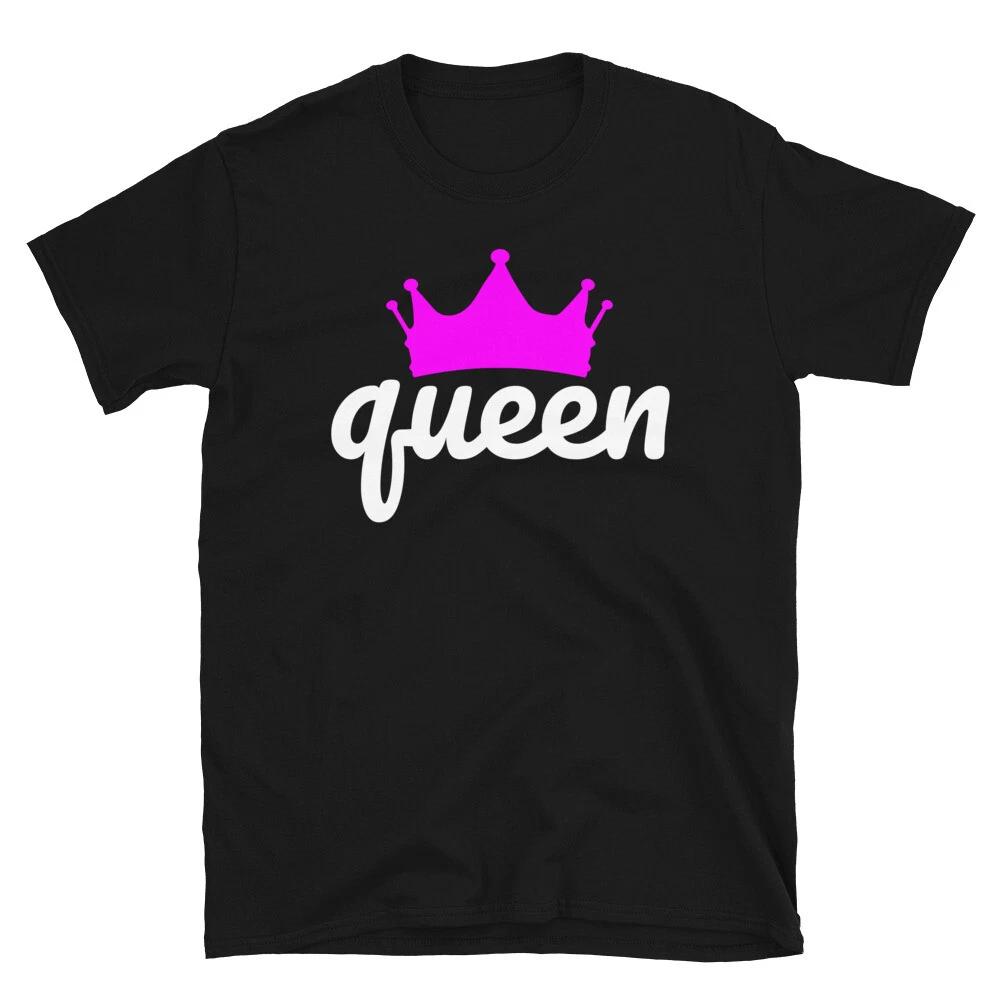 Queen Purple Crown Simple Classic T-Shirt XL