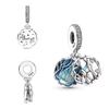  925 Silver Charms Beads For Harry Potter Bracelets Women DIY Jewelry Gifts 3mm Pendant