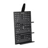 Painel de Pegboard para Espaço de Engrenagens de Bicicletas Economizador de Espaço Painel de Pegs de Alumínio Organizador de Parede