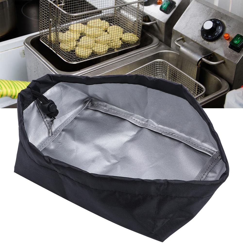 20x15x8cm 420D Oxford Cloth Fryer Dust Cover Frying Machine Outer ive Cover for Home Use