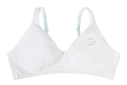 [TOKYO GOODS MARKET] [PureAribon] Plus Size Real JS Series Strapless Lolita-Style Wireless Bra, Sports Bra, Easy Bra (White, A80)