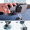 360 Degree Magnetic Car Phone Holder Magnet Dashboard Sticking Smartphone Foldable Phone Bracket In Car