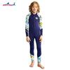 Kinder UV-Schutz Rash Guard Badeanzug Langarm Einteiler Badesachen Surfen Schnorcheln Strand Wasseraktivitäten