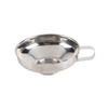 High Quality Stainless Steel Household Wide Mouth Canning Jars Funnel With Handle Kitchen Tools