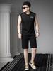 European-Style Fitness Sports Vest for Men, Summer 2025 New Trendy Brand Round-Neck Sleeveless T-Shirt Men's Tank Top
