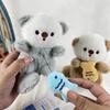 Adorable Soft Plush Otter Keychain Cute Animal Design For Kids Backpack Accessory