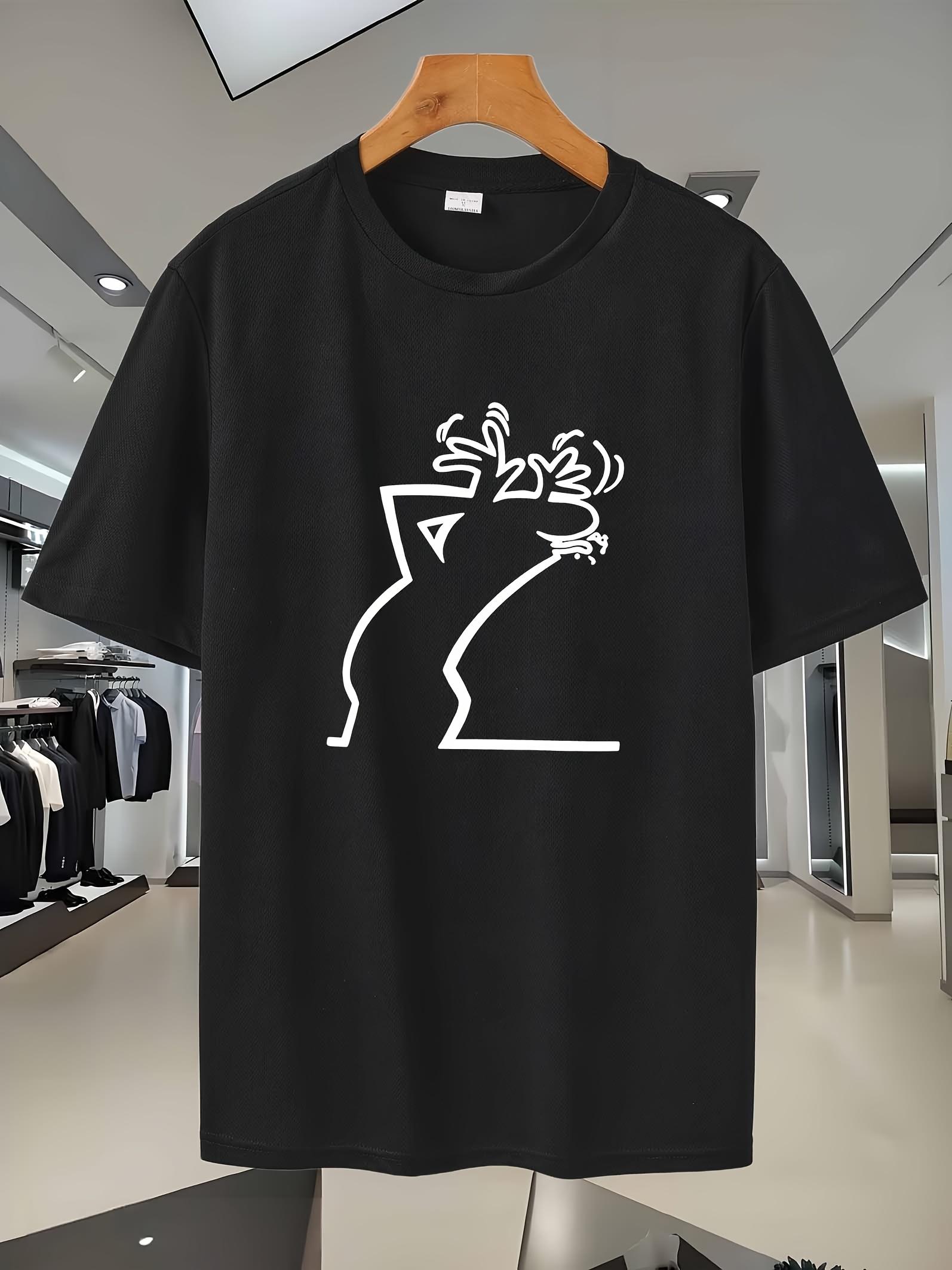 15I Summer Casual Mesh Breathable T-shirt - Short Sleeve S
