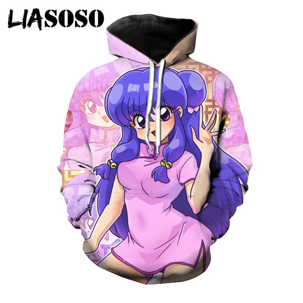 Spring Autumn Anime 3D Printed Hoodies Unisex Cool Pullover Animal Graphic Sweatshirt Men's Streetwear Oversized Tops