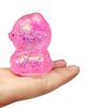 Mini Glitter Bear Squeeze Toy Stress Relief Clear Bear Stress Sugar Ball Sensory Toy Soft Slow Rising Decompression Fidget Toy