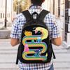 Adventures Anime Times Backpacks for Men Women Waterproof School College Fantasy Animation Bag Printing Bookbag