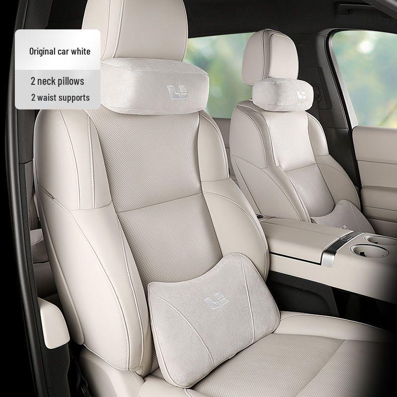 Compatible Neck and Lumbar Support Pillow for Ideal L9/L8/L7 Cars