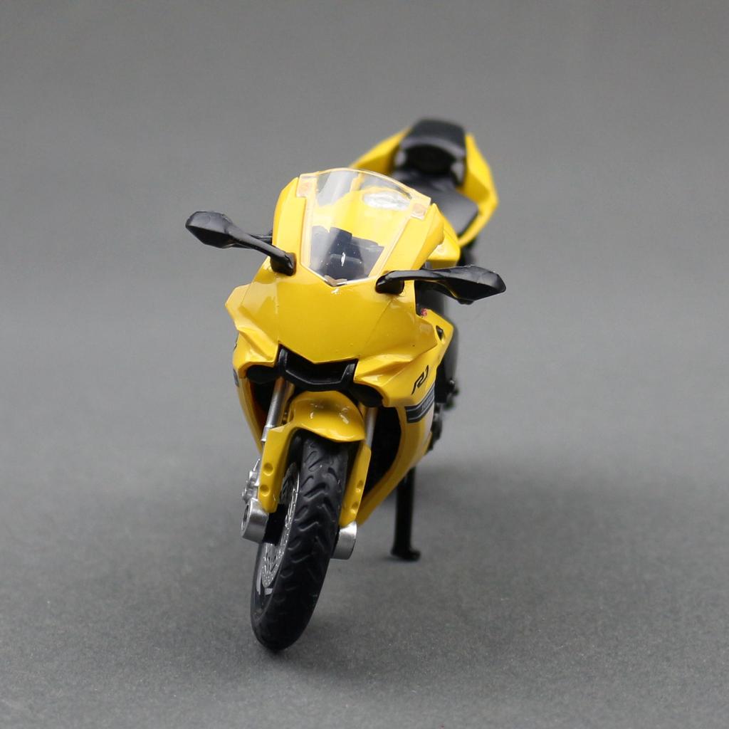 1/18 Scale Yamaha YZF-R1 Toy Motorcycle Diecast Metal Miniature Vehicle Model 1:18 Super Racing Collection Gift for Children Boys Kid