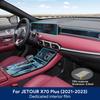 For Jetour X70 - Car Interior Accessories Center Console Gear Panel Navigation Screen TPU Anti-Scratch Protective Film