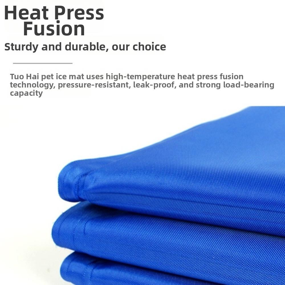Polyester Cooling Dog Mat Rectangular Summer Pet Mat New Indoor Pet Bed Home Use