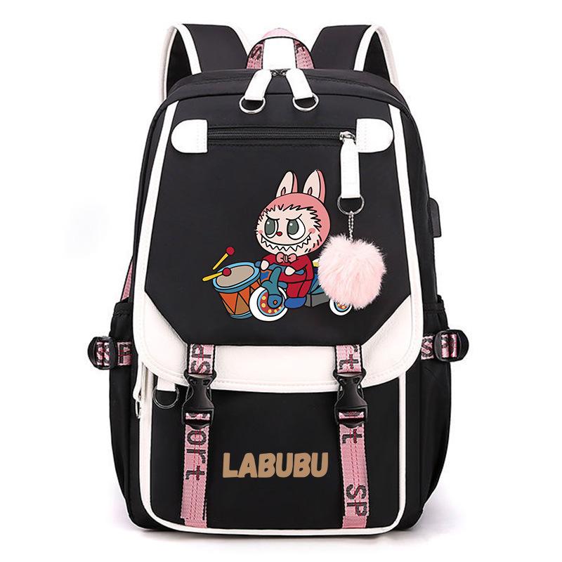 2024 New Labubu Labubu Primary School Schoolbag Boys 1236 Grade Boys Children Backpack