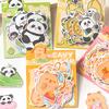 30Pcs Panda Stickers Laptop Scrapbook Decoration Graffiti Decals Skateboard Laptop Waterproof Sticker Diy Toys Decor Decals
