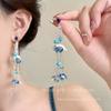 Color Dopamine Earrings, Sweet Super Fairy Temperament, Simple Personality and High Value Niche Earrings