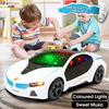 Universal 3D LED Car Toys Flashing Colorful Light Music Singing Sound Electric Cars For Baby Boys Kids Children Birthday Christmas Gifts Toys