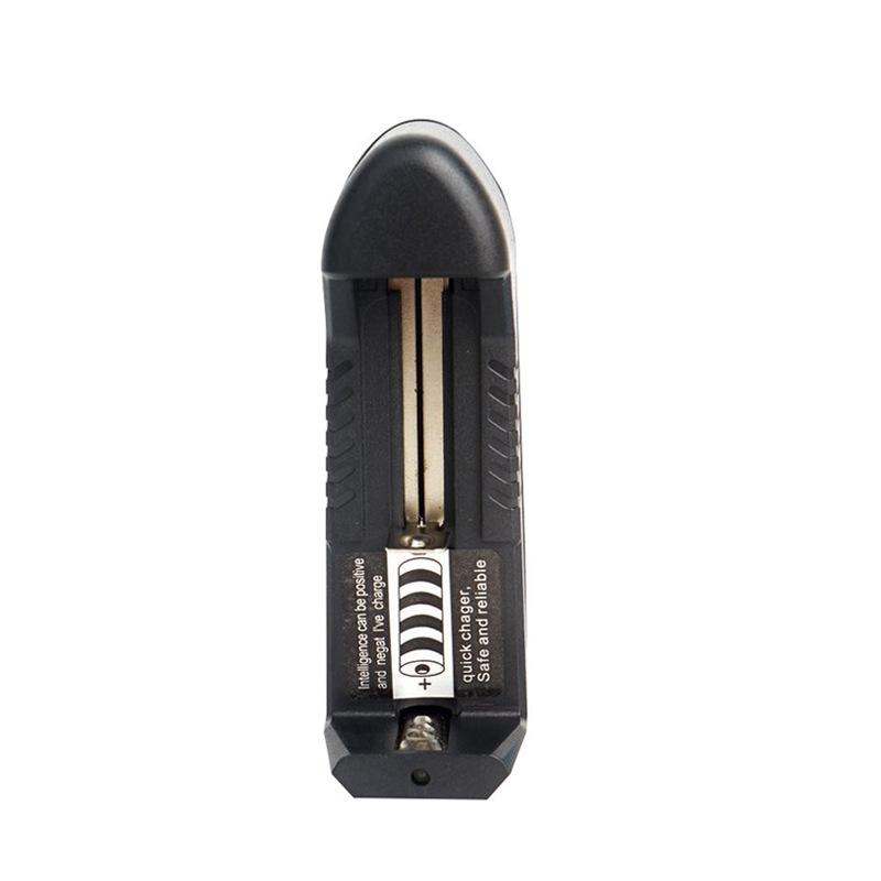 Ultrafire PEQ15/M600C Tactical Flashlight with 16340 3.7V Rechargeable Lithium Battery Charger