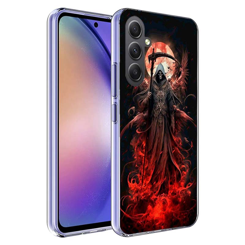 Death Grim Reaper Skull Phone Case For Samsung A70 A50S A40 A30 A20E A16 A26 A36 A56 A17 Galaxy Note 20 10 9 8 A71 A51 A41 A31 A
