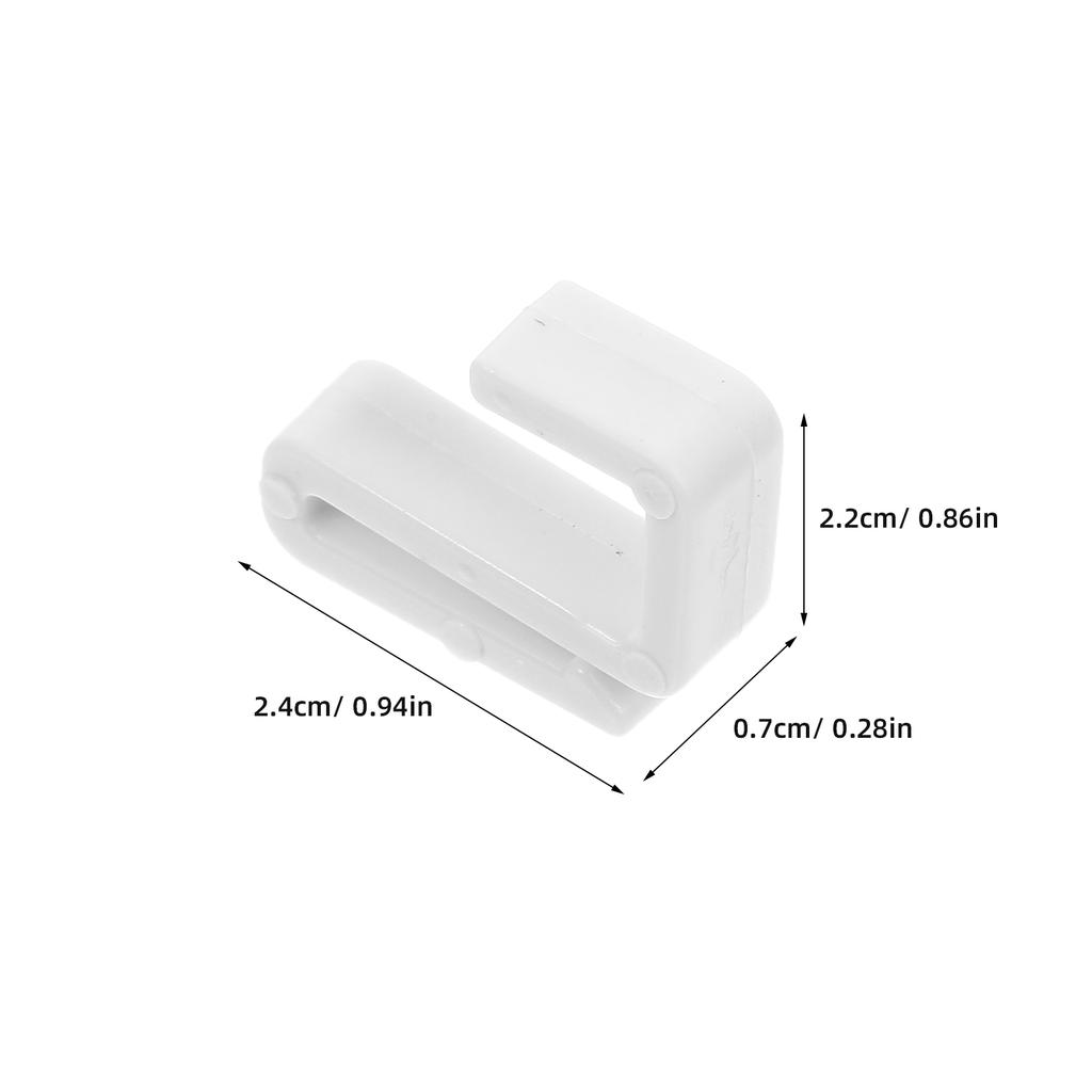 20Pcs Plastic S Hooks Multipurpose Heavy Duty Versatile S Shaped Hooks for Kitchen Wardrobe Bathroom Garage Storage