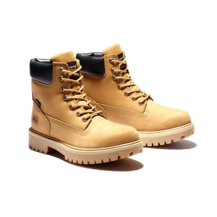 Timberland 6 Inch Suede Work Boots Men boots Wheat 65030713