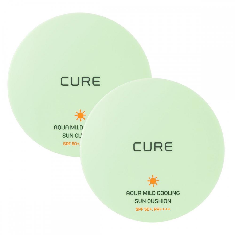 

Kim Jung Moon Cure Aqua Mild Cooling Sun Cushion 25g x 2