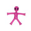 Cartoon Aliens Telescopic Tube Toy with Suction Cup Stress Relief Bendable