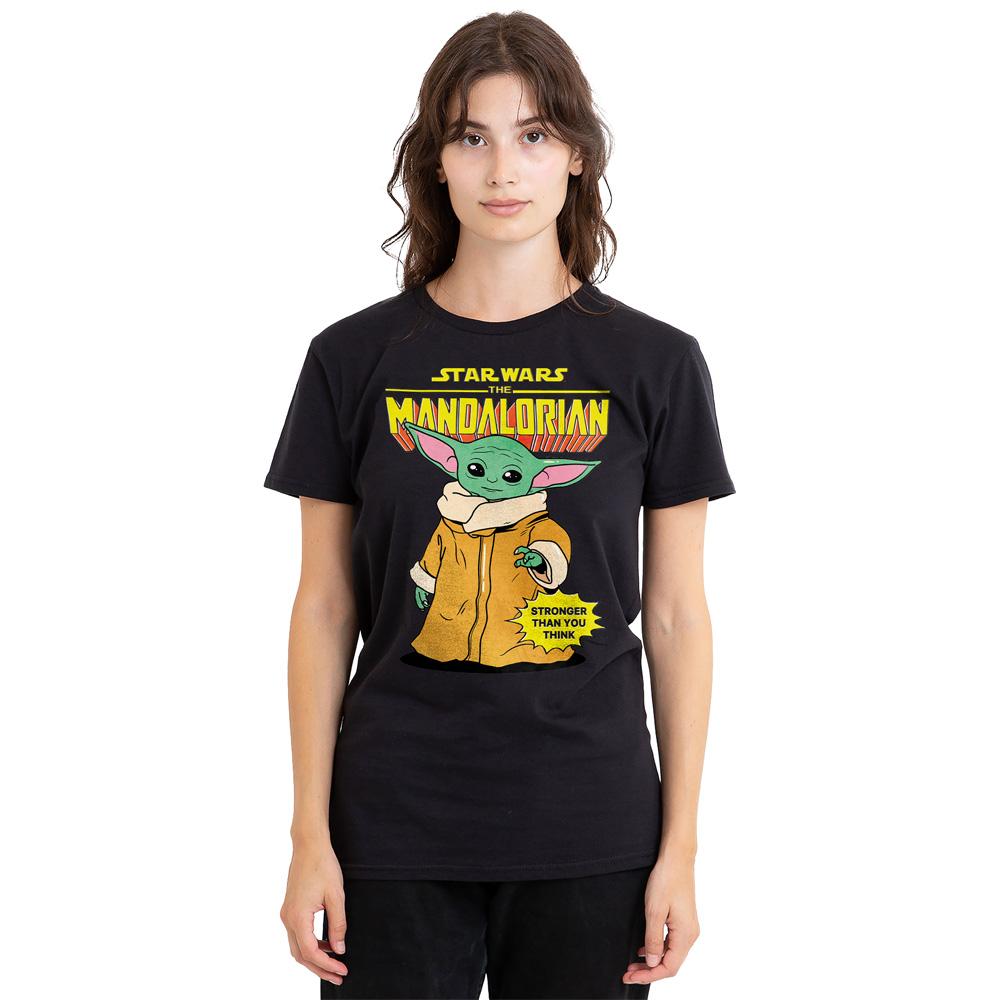 STAR WARS Unisex Adult Strong Grogu T-Shirt