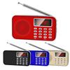 Y-619 Digital Radio LED Display Noise Cancelling PW-cut Memory 2 Inch 3W USB/TF/AUX Mini MP3 Player for the Aged