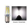 1157 Led Turn Signal Strobe Flashing Bulbs Super Bright Motorcycle Lights 2835 32smd Moto Brake Light White Red Blue Strobe 12V