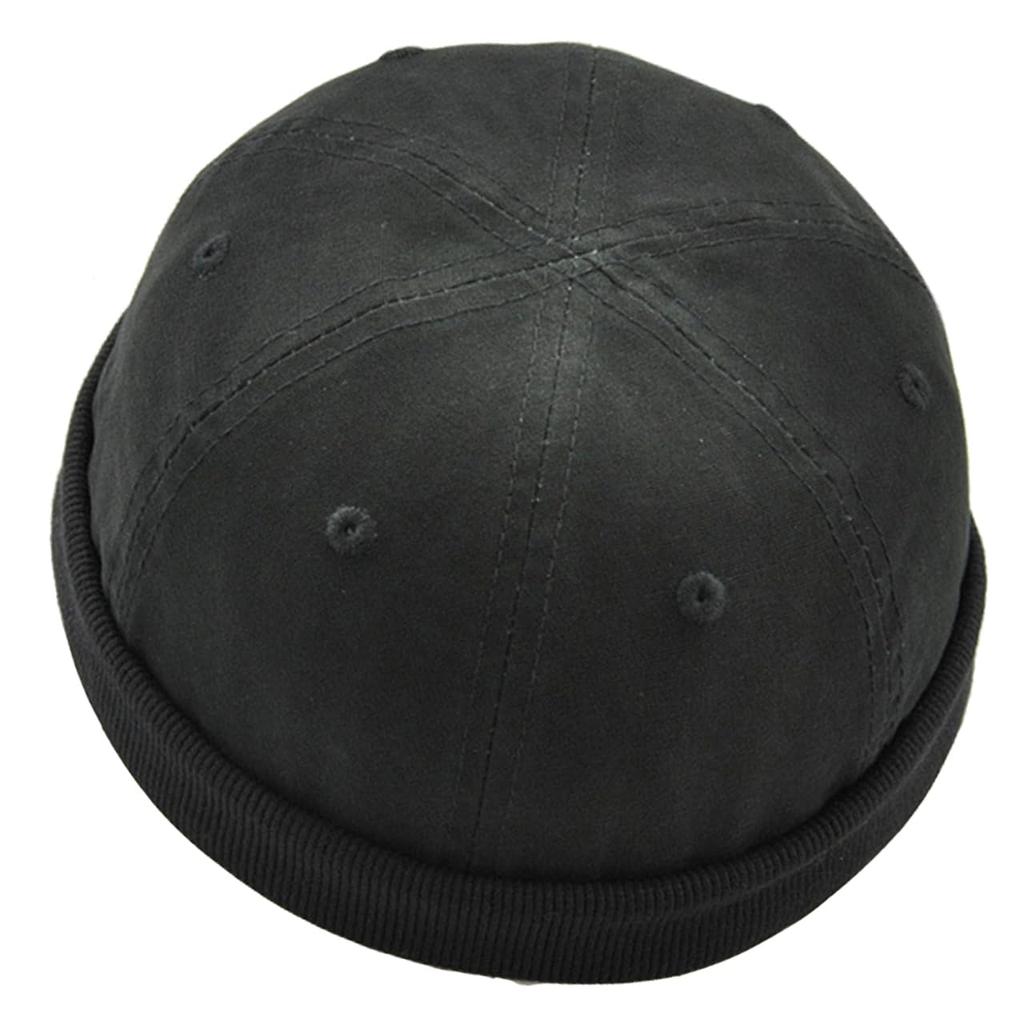One Limitation Roll Stylish Street Style for Men and CP531 Cap, Brim, Roll-Up Hat, Women, (Black)