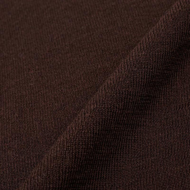 LESS 2024 Winter Slim-Fit Merino Wool Pullover Sweater