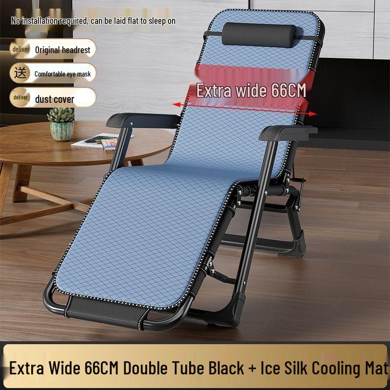 Portable Folding Lounge Chair Recliner for Adults - Versatile Beach and Nap Chair with Adjustable Backrest
