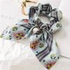 Bowknot Hair Tie Chiffon Pearl Headwear Fashion Hair Accessories