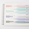 6pcs 4 in 1 MultiColor Pen Creative 0.5mm Ballpoint Pen Colorful Retractable Ballpoint Pens Multifunction Pen Writing Stationery