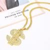Set of 2 Durable Plastic Gold Chain Necklace Lightweight Neck Chain Comfortable