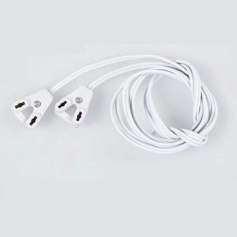 T8 Lamp Holder Cables light box line 1.4M LED Lighting Socket Cable Holder Lights Base Wire For T8 Tube Fluorescent Connector