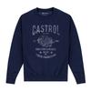 Castrol Unisex genser med retromotor for voksne